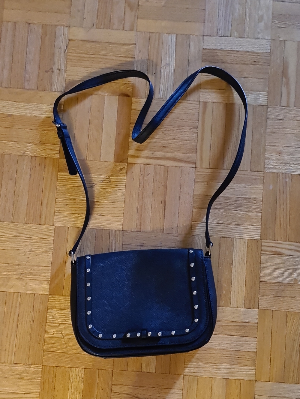 kate spade Black Studded Crossbody Bag